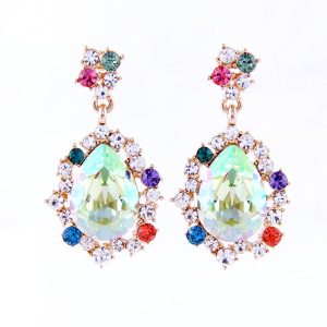 Oval High-shine Sophisticated drop earrings