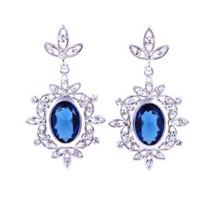 Royal Vintage Luxurious Silver Earrings