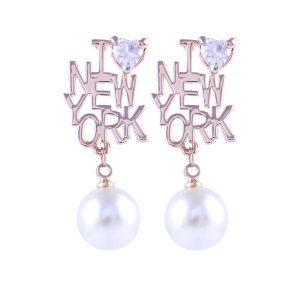 I Love New York Fashion Earrings