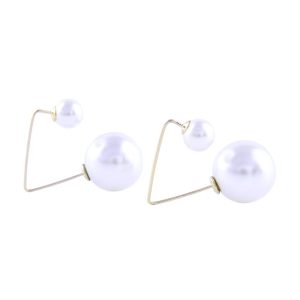 Unique Front-Back Bead Earrings