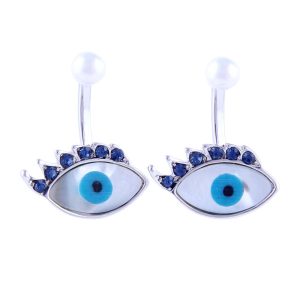 Unique Double Eye Earrings