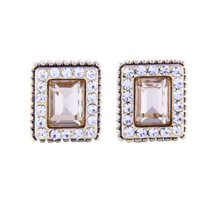 Square Vintage Fashionable Versatile Earrings