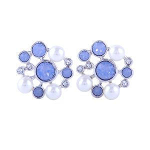Circular Cluster Earrings