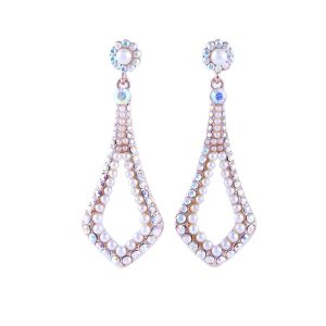 Full Bead Drop Earrings