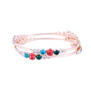 Multi-layer Colored Stripes Bracelet