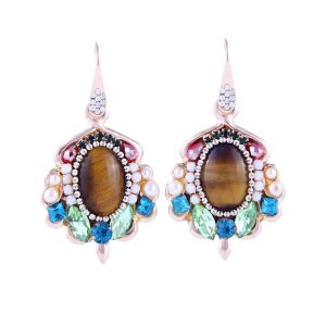 Freeform Handmade Dangle Earrings