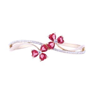 Three-leaf Flower Elegant Bracelet