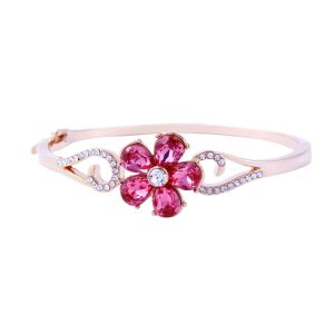Rose Flower Bracelet