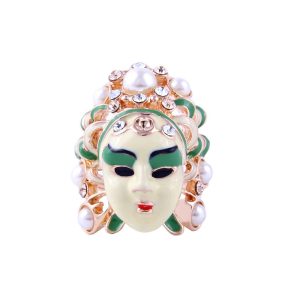 Peking Opera Mask Ring