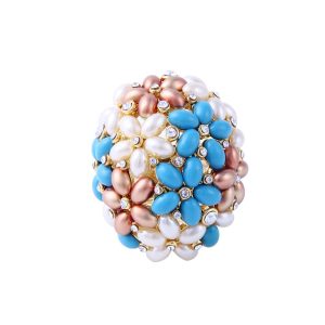 Unique Pearl Ring