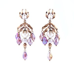 Bohemian Style Vintage Artificial Crystal High-end Earrings