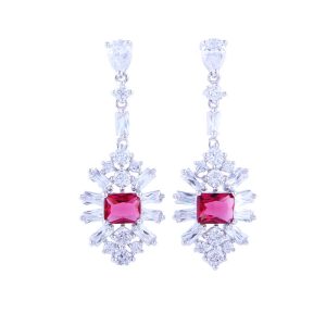 Lightweight and Dazzling Zirconia Party Earrings