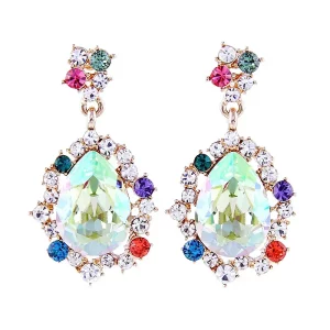 Oval High-shine Sophisticated drop earrings
