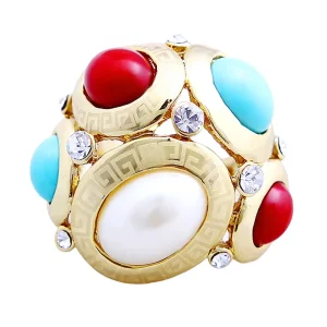 Abstract Vintage Ring