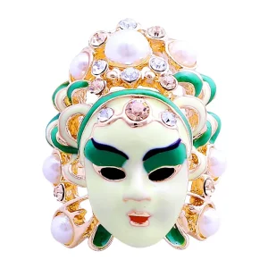 Peking Opera Mask Ring