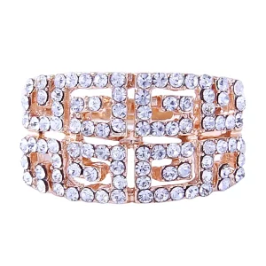 Maze Rhinestone Ring