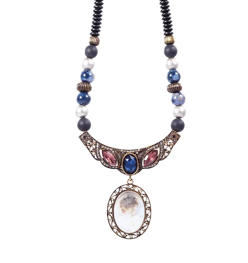 SAIVASS Vintage Necklace for Women – Classic Design