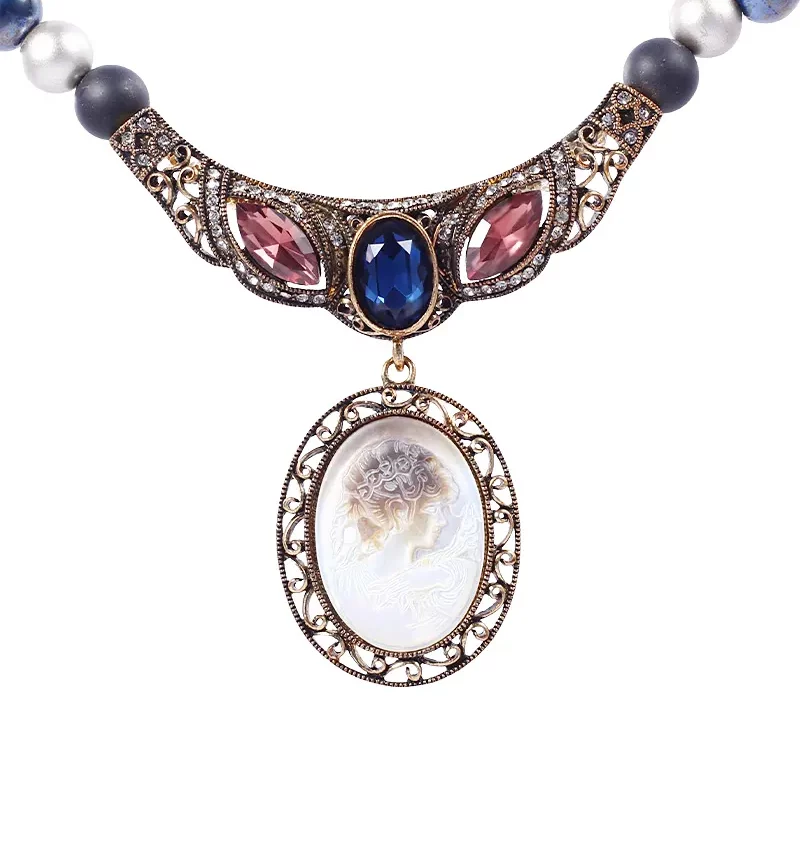 SAIVASS Vintage Necklace for Women – Classic Design